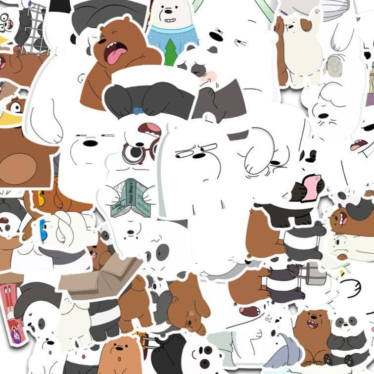 Stickers Ours Pack de Stickers Tresor Otaku