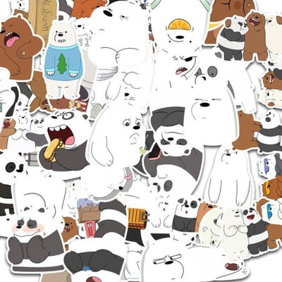 Stickers Ours Pack de Stickers Tresor Otaku