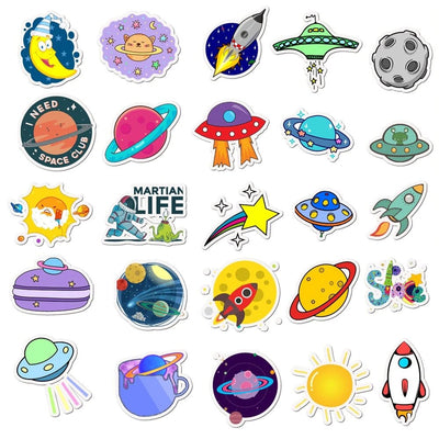Stickers OVNI Pack de Stickers Tresor Otaku