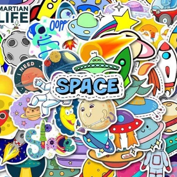 Stickers OVNI Pack de Stickers Tresor Otaku