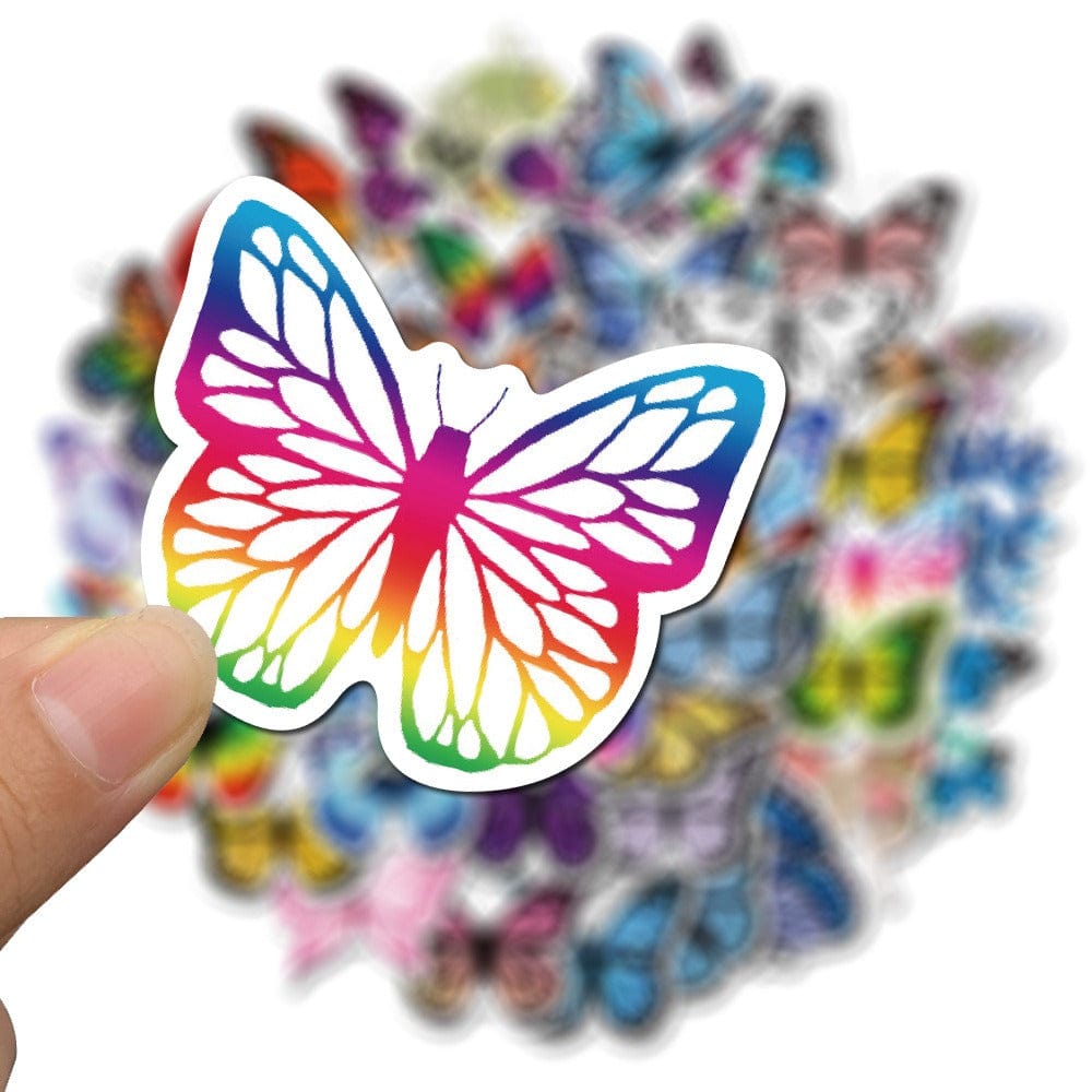 Stickers Papillons Pack de Stickers Tresor Otaku