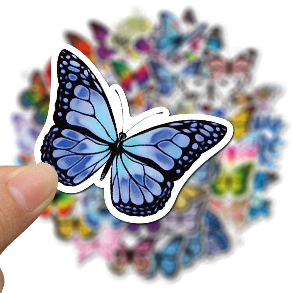 Stickers Papillons Pack de Stickers Tresor Otaku