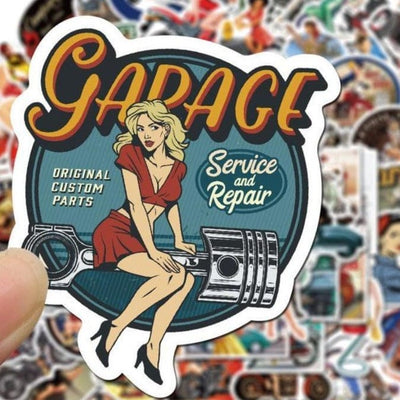 Stickers Pin Up Pack de Stickers Tresor Otaku