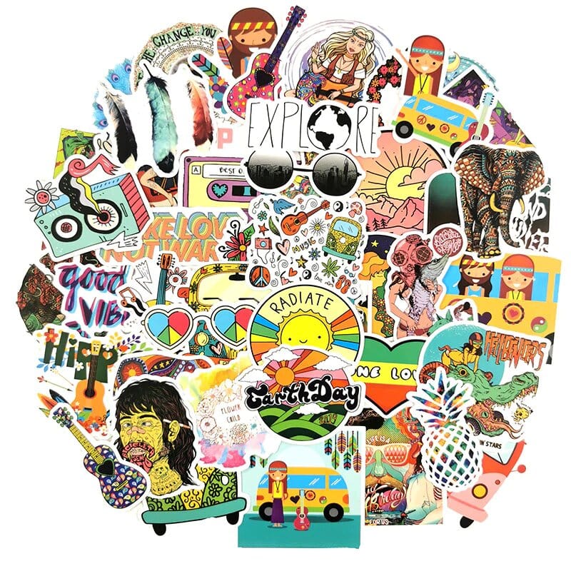 Stickers Pour Van Pack de Stickers Tresor Otaku