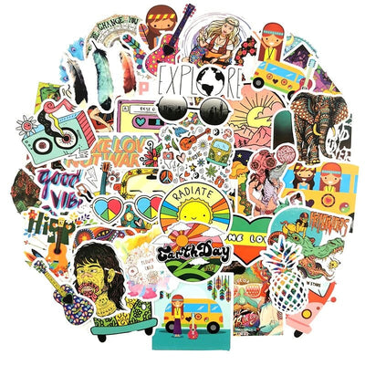 Stickers Pour Van Pack de Stickers Tresor Otaku