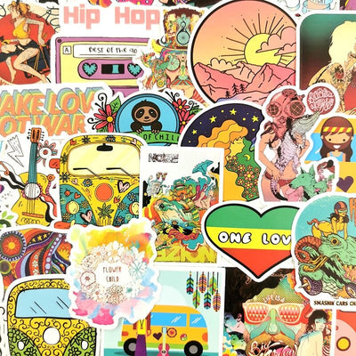 Stickers Pour Van Pack de Stickers Tresor Otaku