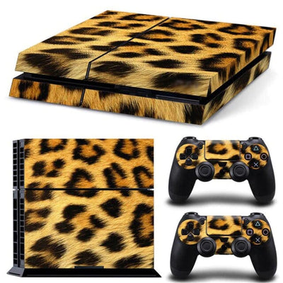 Stickers PS4 Léopard Stickers PS4 Tresor Otaku