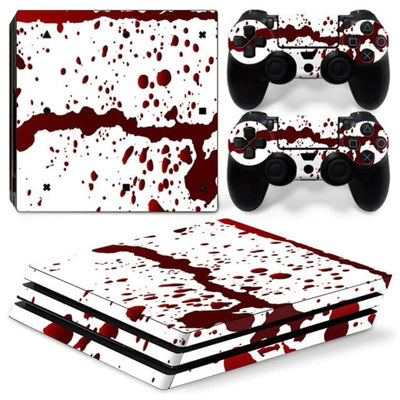 Stickers PS4 Pro Bloody Stickers PS4 Tresor Otaku