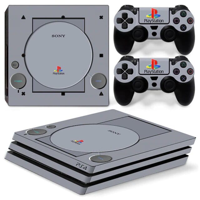 Stickers PS4 Pro PS One Stickers PS4 Tresor Otaku