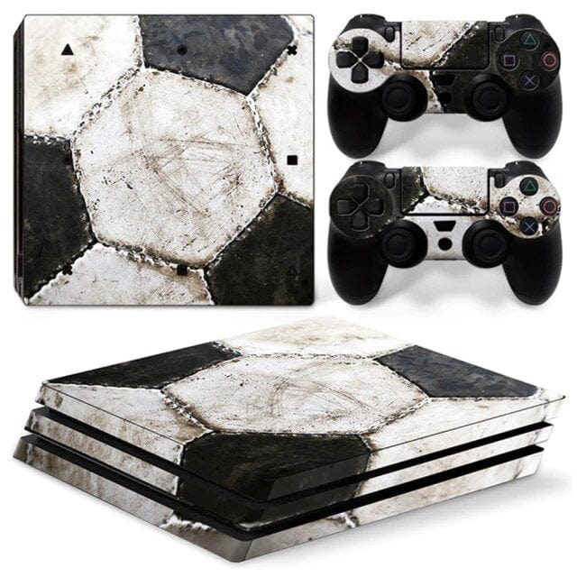 Stickers PS4 Pro Vintage Soccer Stickers PS4 Tresor Otaku