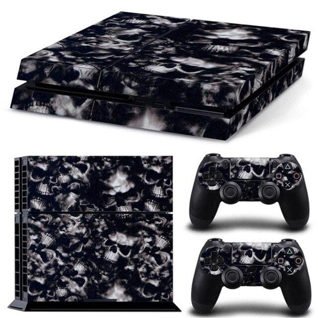 Stickers PS4 Skull Stickers PS4 Tresor Otaku