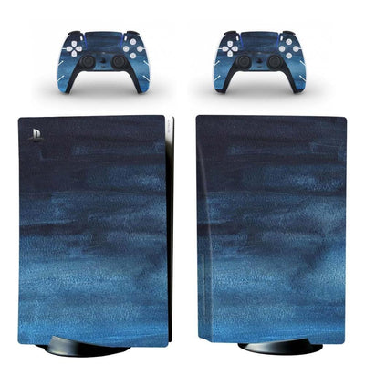 Stickers PS5<br> Bleu et Noir Stickers PS5 Tresor Otaku
