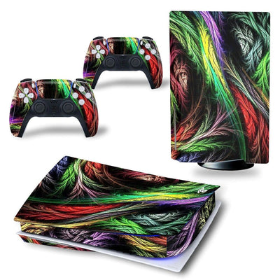 Stickers PS5<br> Jungle Stickers PS5 Tresor Otaku