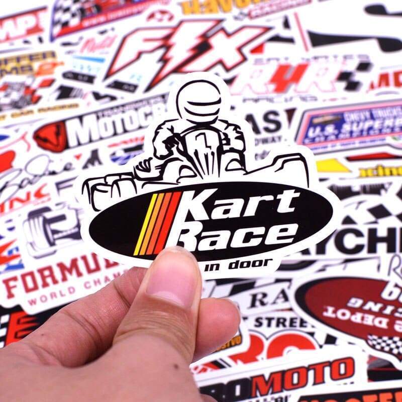 Stickers Race Pack de Stickers Tresor Otaku