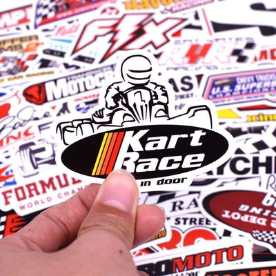 Stickers Race Pack de Stickers Tresor Otaku