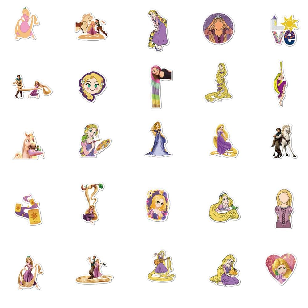 Stickers Raiponce Pack de Stickers Tresor Otaku