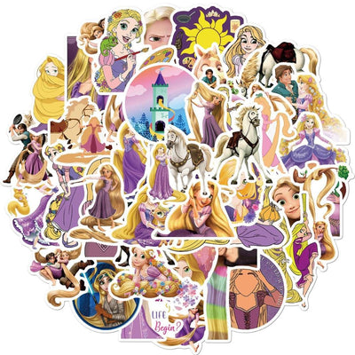 Stickers Raiponce Pack de Stickers Tresor Otaku