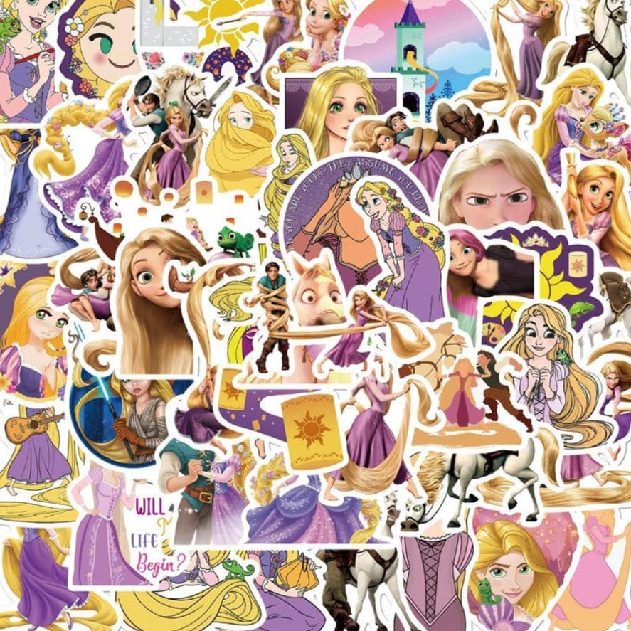Stickers Raiponce Pack de Stickers Tresor Otaku