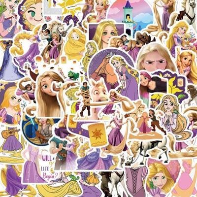 Stickers Raiponce Pack de Stickers Tresor Otaku