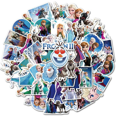 Stickers Reine des Neiges Pack de Stickers Tresor Otaku