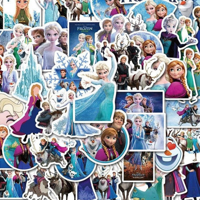 Stickers Reine des Neiges Pack de Stickers Tresor Otaku