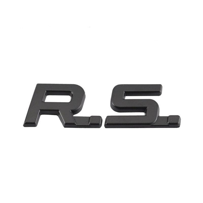 Stickers Renault Sport Lettres Noir Tresor Otaku