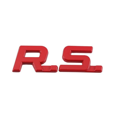 Stickers Renault Sport Lettres Rouge Tresor Otaku