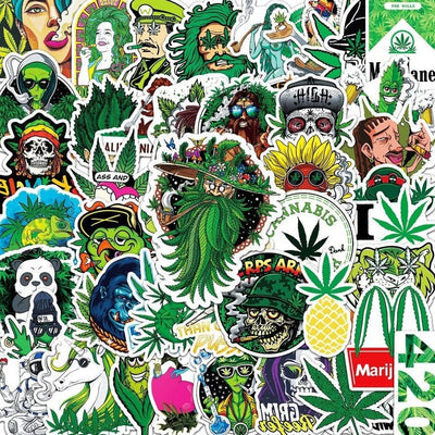 Stickers Skate<br> 420 (50 pcs)