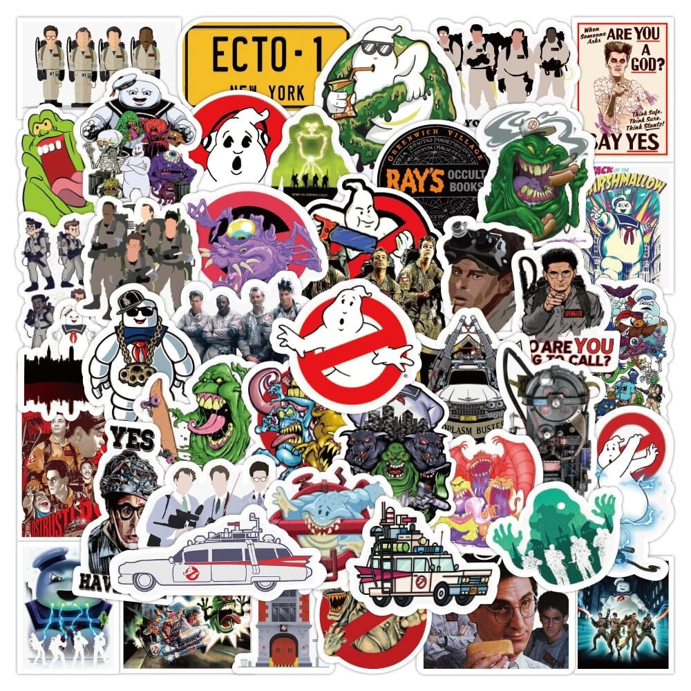 Stickers Skate<br> Ghostbusters (50 pcs) Stickers Skate Tresor Otaku