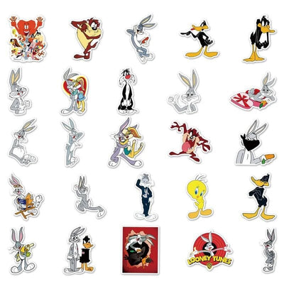 Stickers Skate<br> Looney Tunes (50 pcs) Stickers Skate Tresor Otaku