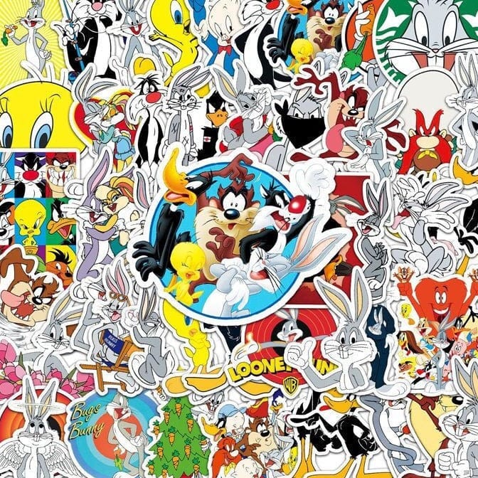 Stickers Skate<br> Looney Tunes (50 pcs) Stickers Skate Tresor Otaku