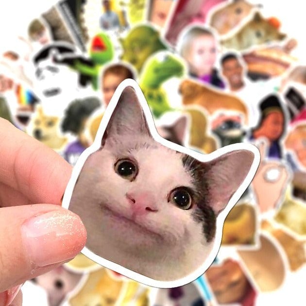 Stickers Skate<br> Memes (50 pcs) Stickers Skate Tresor Otaku