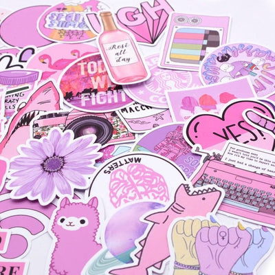 Stickers Skate<br> Rose (50 pcs) Stickers Skate Tresor Otaku