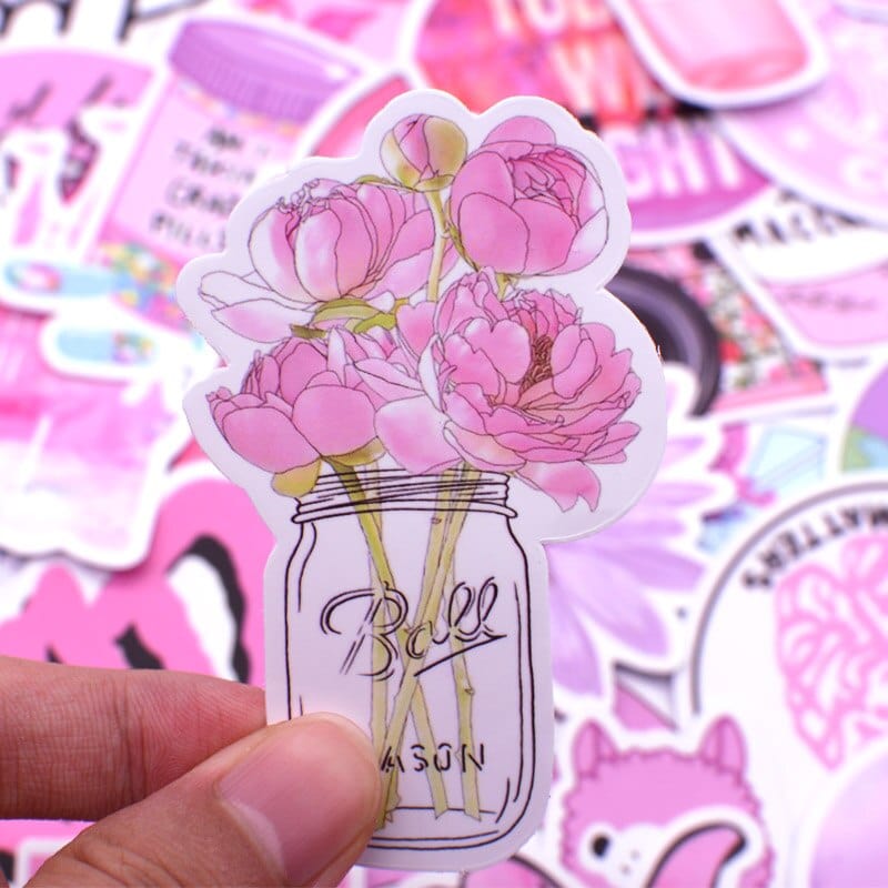 Stickers Skate<br> Rose (50 pcs) Stickers Skate Tresor Otaku