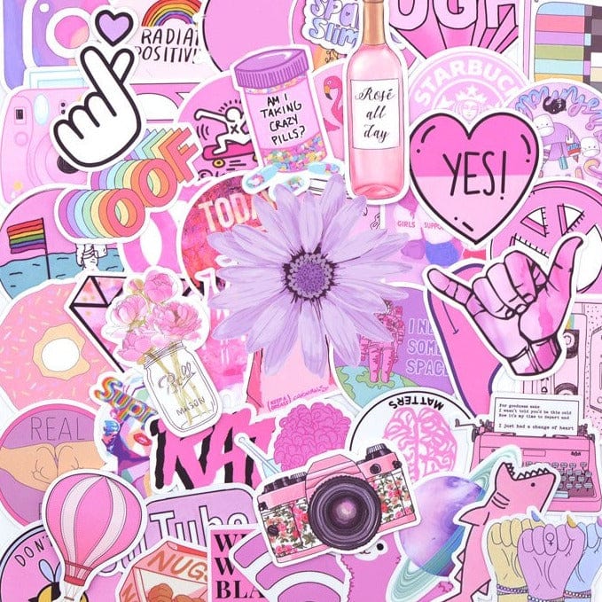 Stickers Skate<br> Rose (50 pcs) Stickers Skate Tresor Otaku