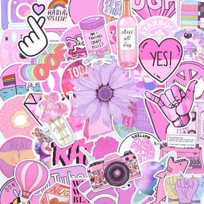 Stickers Skate<br> Rose (50 pcs) Stickers Skate Tresor Otaku