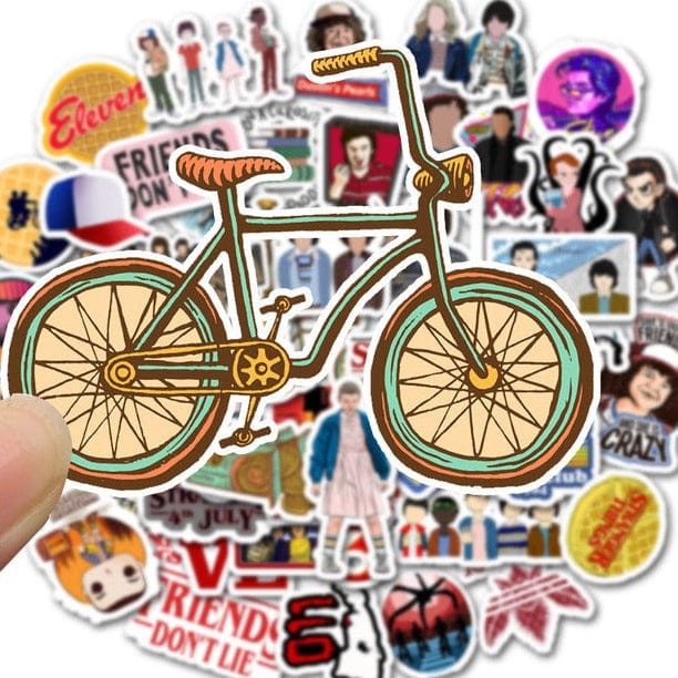 Stickers Skate<br> Stranger Things (50 pcs) Stickers Skate Tresor Otaku