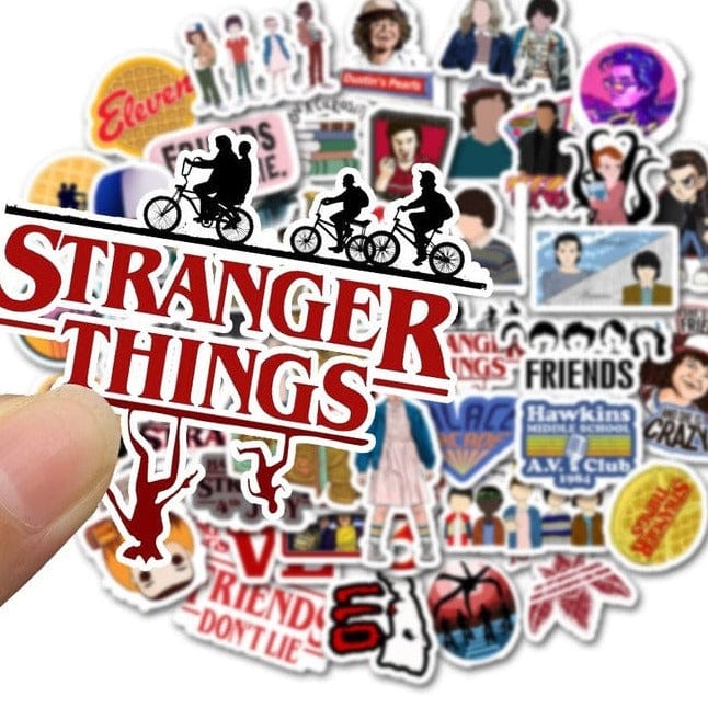 Stickers Skate<br> Stranger Things (50 pcs) Stickers Skate Tresor Otaku