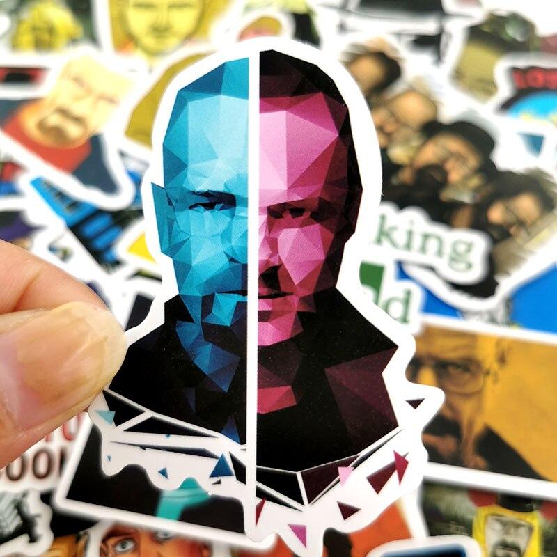 Stickers Skate Breaking Bad Pack de Stickers Tresor Otaku