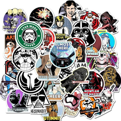 Stickers Skateboard<br> Star Wars (50pcs) Stickers Skate Tresor Otaku