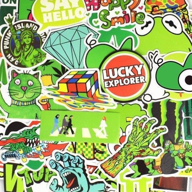 Stickers Skateboard Vert Pack de Stickers Tresor Otaku