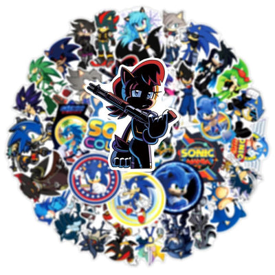 Stickers Sonic Colours Pack de Stickers Tresor Otaku
