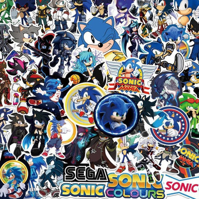 Stickers Sonic Colours Pack de Stickers Tresor Otaku