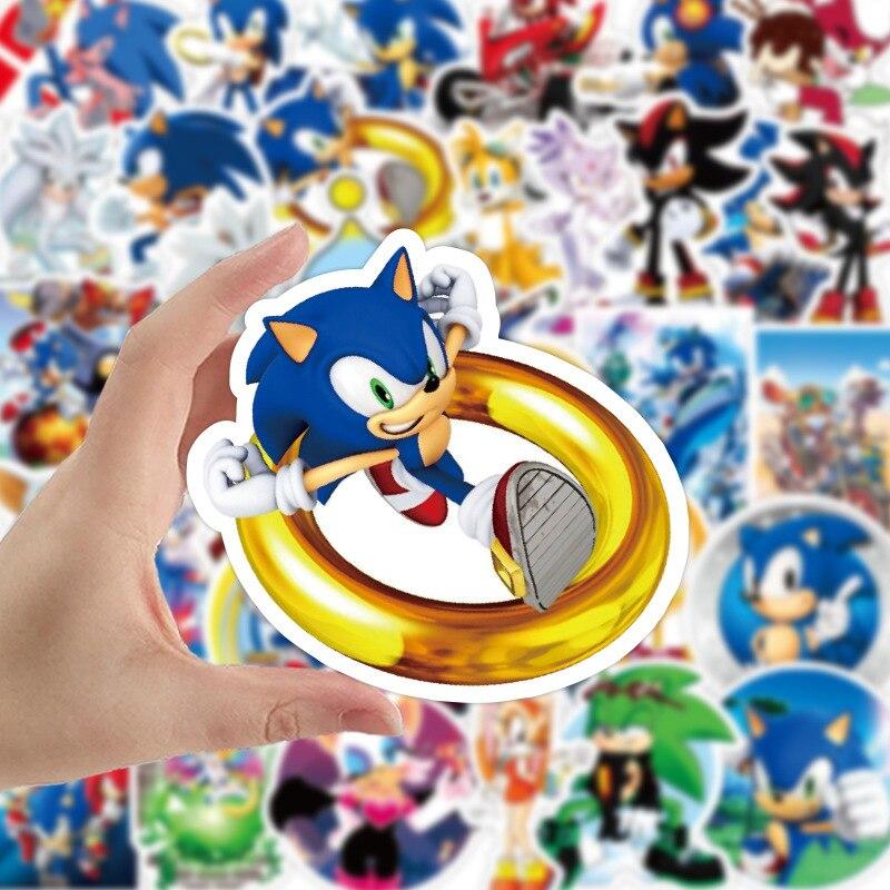 Stickers Sonic Pack de Stickers Tresor Otaku