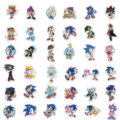 Stickers Sonic Pack de Stickers Tresor Otaku