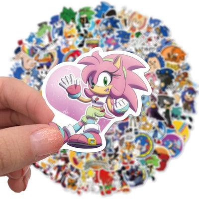 Stickers Sonic Pack de Stickers Tresor Otaku