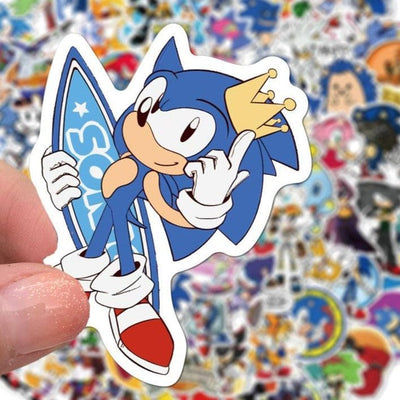 Stickers Sonic Pack de Stickers Tresor Otaku