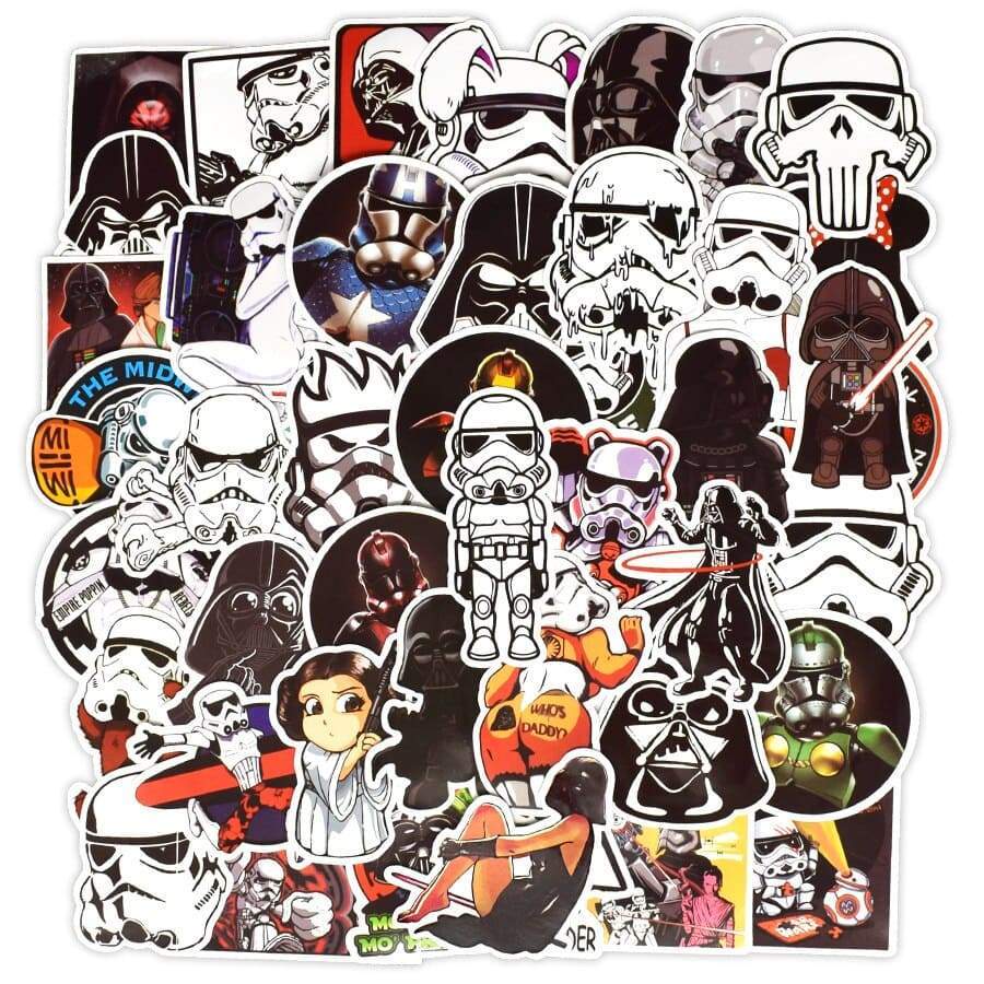 Stickers Star Wars Pack de Stickers Tresor Otaku