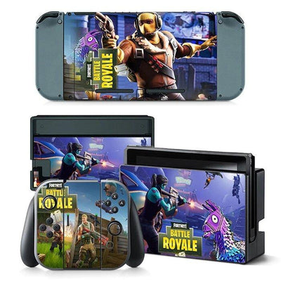 Stickers Switch Fortnite Battle Royale Mixte Stickers Nintendo Switch Tresor Otaku