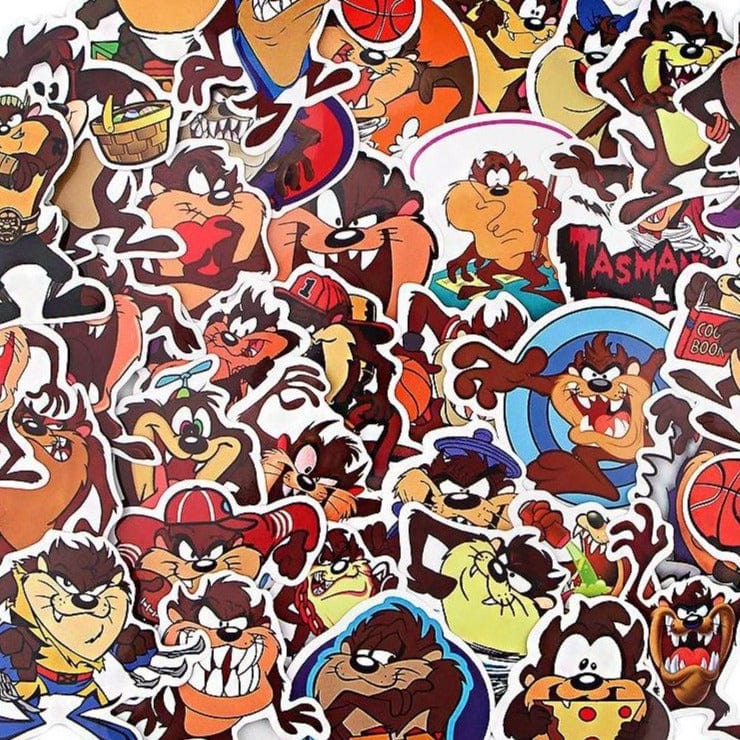 Stickers Taz <br> (Pack de 32) Pack de Stickers Tresor Otaku
